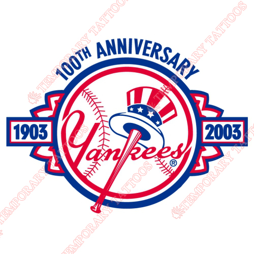 New York Yankees Customize Temporary Tattoos Stickers NO.1781